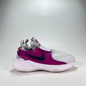 Nike Flex Runner 3 Purple Gray Slip-On Running Shoes Sneakers Youth Size 2.5